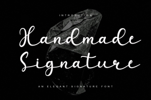 Handmade Signature Font Download