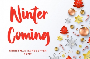 Winter Coming Font Download