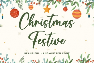 Christmas Festive Font Download
