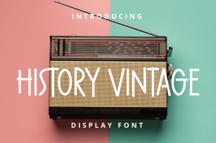 History Vintage Font Download