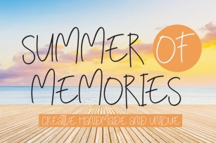 Summer of Memories Font Download
