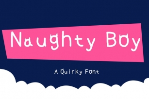 Naughty Boy Font Download