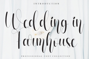 Wedding in Farmhouse Font Download