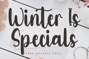Winter is Special Font Download