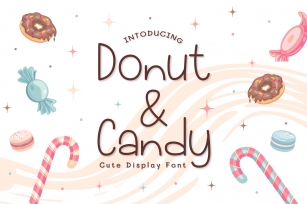 Donut  Candy Font Download