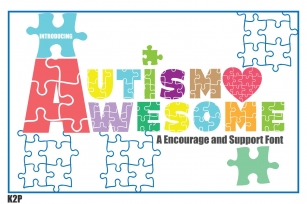 Autism Awesome Font Download