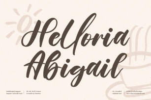 Helloria Abigail Font Download