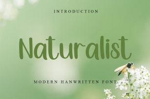 Naturalist Font Download