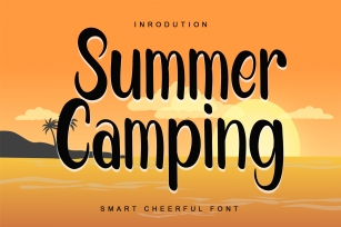 Summer Camping Font Download