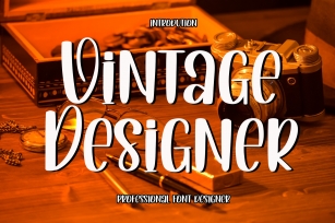 Vintage Designer Font Download
