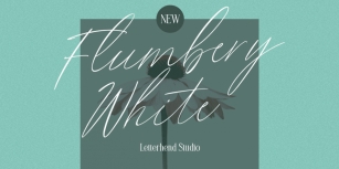 Flumbery White Font Download