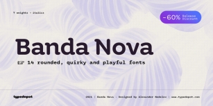 Banda Nova Font Download