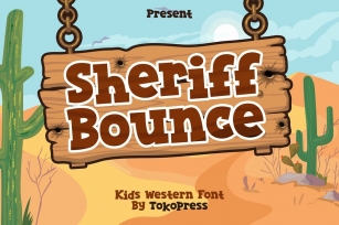 Sheriff Bounce Font Download