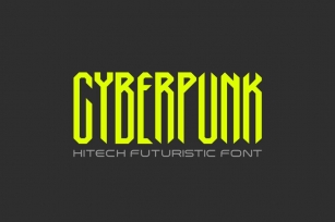 Cyberpunk Font Font Download