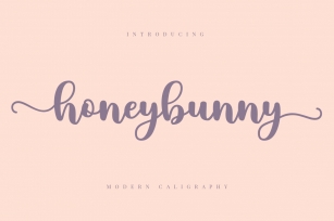 Honeybunny Font Download