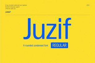 Juzif Regular (Single) Font Download