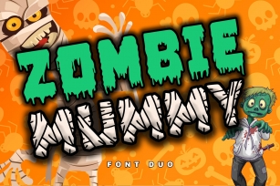 Zombie Mummy Font Download