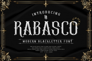 RABASCO Font Download
