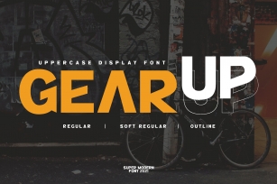 GearUp Sporty Font Download