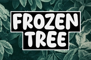 Frozen Tree Font Download