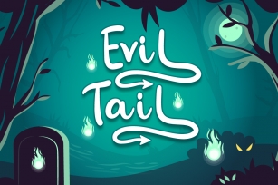 Evil Tail Font Download
