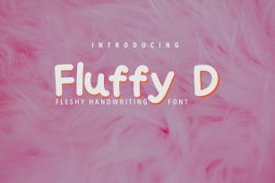 Fluffy D Font Download