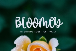 Bloomey Font Download