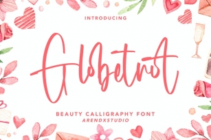 Globetrot - Beauty Calligraphy Font Font Download