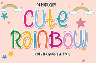 Cute Rainbow Font Download