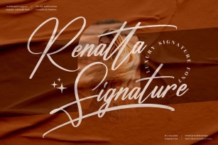 Renatta Signature Font LS Font Download