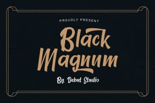 Black Magnum Font Download