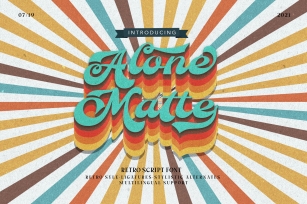 Alone Mate Font Download