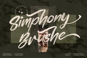 Simphony Brushe Brush Font LS Font Download