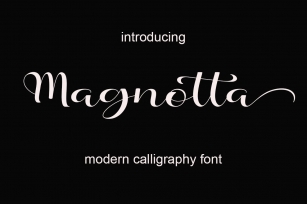 Magnotta Font Download