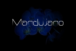 Mandujano Font Download