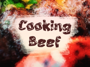 C Cooking Beef Font Download