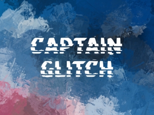 C Captain Glitch Font Download