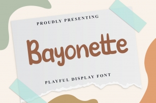 Bayonette Font Download