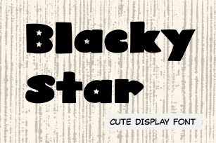 Blacky Star Font Download