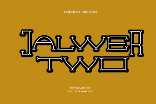 Jalwer Two Font Download