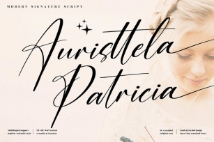Auristtela Patricia Signature Script LS Font Download