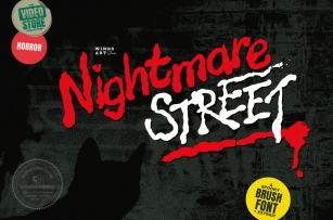 Nightmare Street Font Download