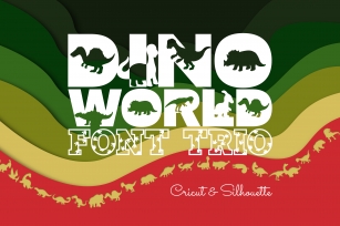 Dino World Trio Font Download