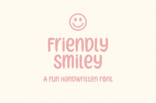 Friendly Smiley Font Download