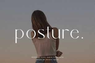 posture Font Download