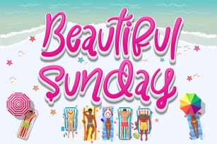 Beautiful Sunday Font Download