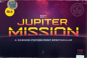 Jupiter Mission Font Download