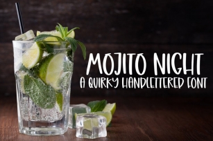 Mojito Night Font Download