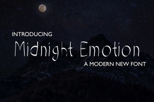 Midnight Emotion Font Download