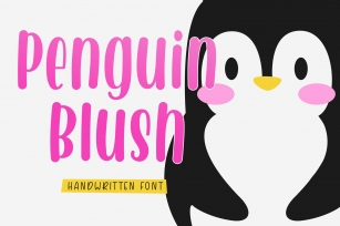 Penguin Blush Font Download